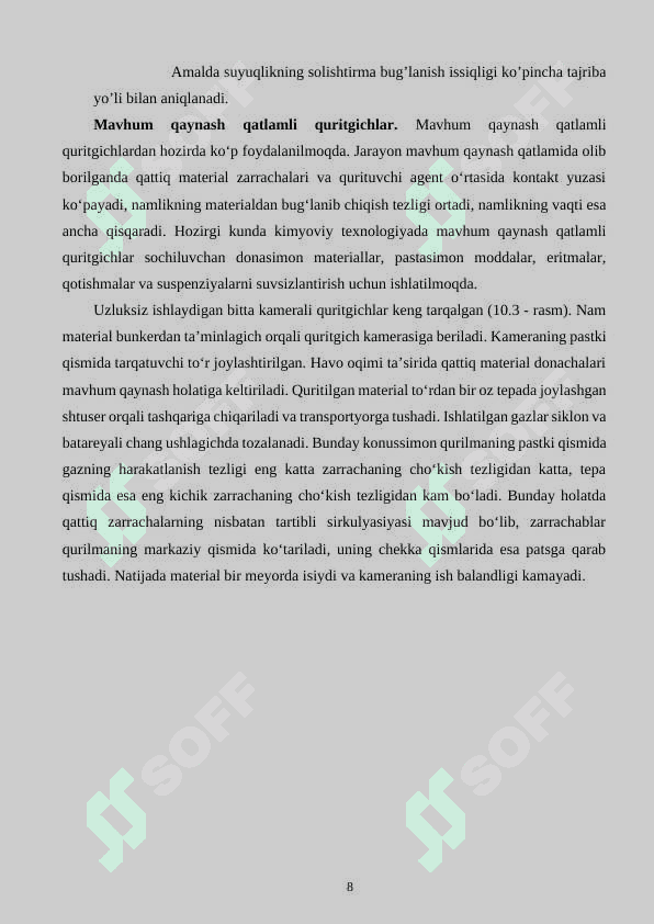 MAVXUM QAYNASH QATLAMLARIDA PASTASIMON MATERIALLARNI QURITISH LOYIXASI 7
