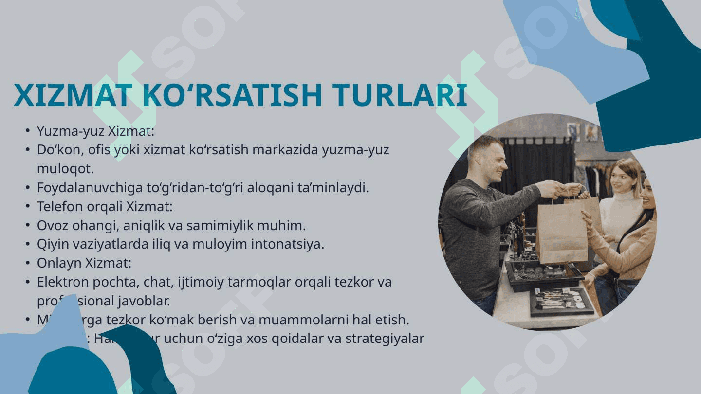 Mijozga Xizmat Ko‘rsatish: Professional Yondashuv 3