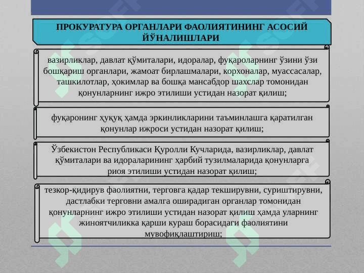 ПРОКУРАТУРА ОРГАНЛАРИ 4