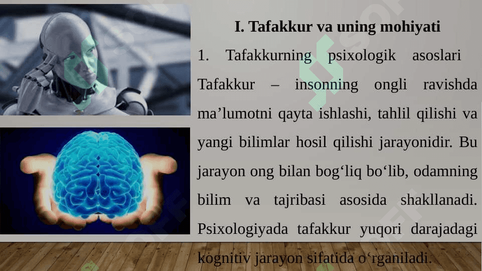 Tafakkur Operatsiyalari 4