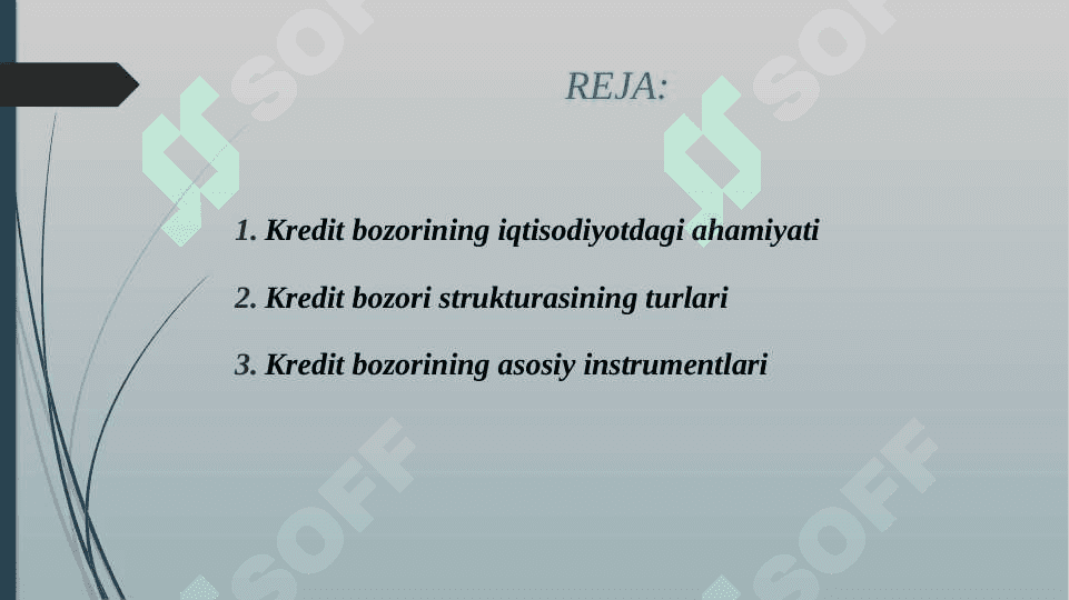 KREDIT BOZORI VA UNING INSTRUMENTLARI 2