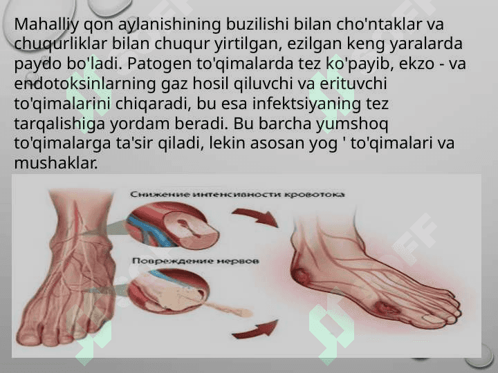 GAZLI GANGRENA

KLINIKA VA DAVOLASH 8