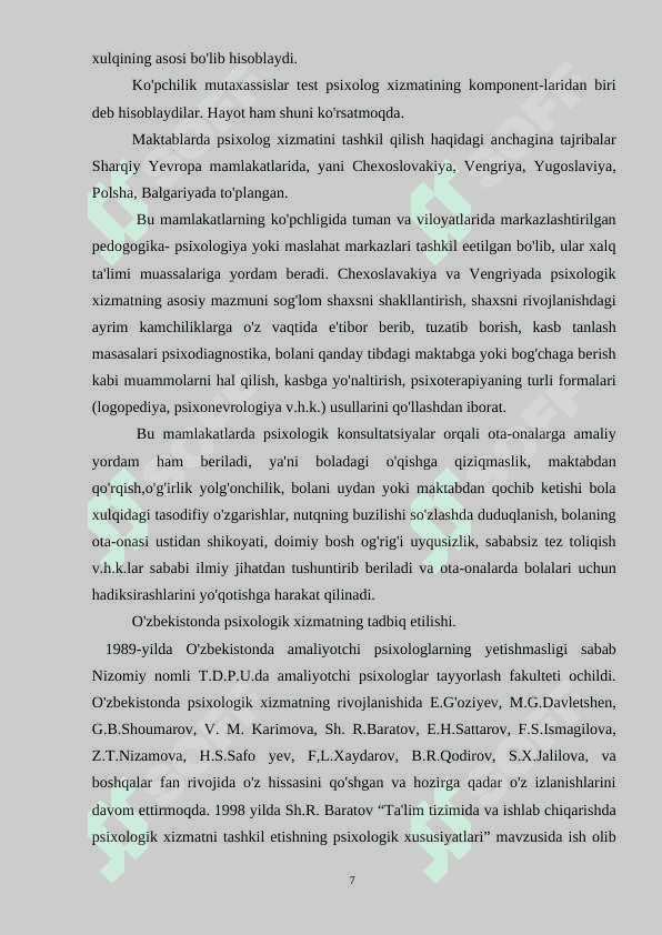 TA’LIM TIZIMIDA PSIXOLOGIK KONSULTATSIYANING O'RNI 7