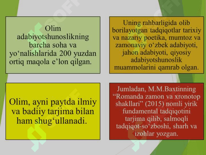 Uzoq Jo'raqulovning “Nazariy poetika: muallif, janr, xronotop” asari 4
