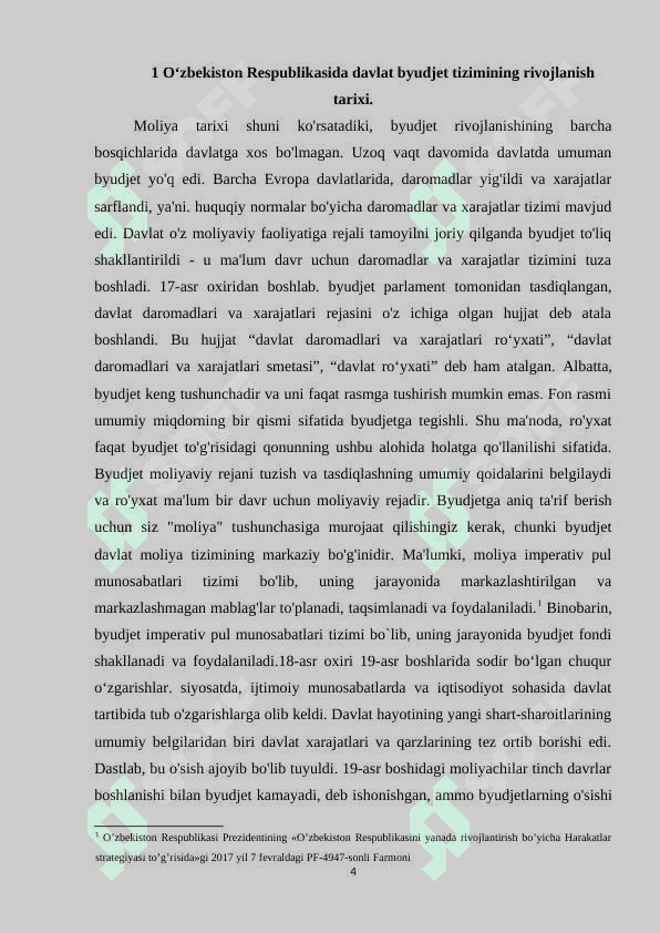 Oʻzbekiston Respublikasida davlat byudjeti va byudjet tizimining rivojlanish tarixi 4