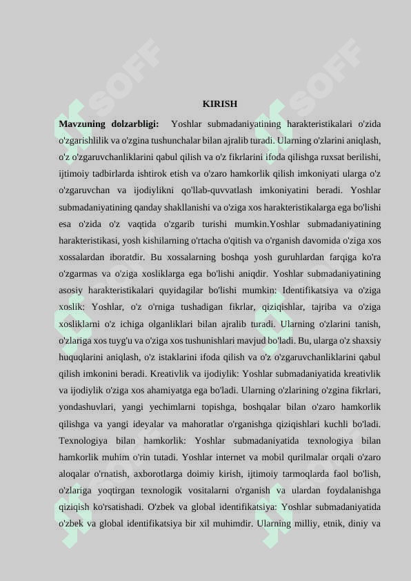 YOSHLAR SUBMADANIYATINI HARAKTERISTIKASI 3
