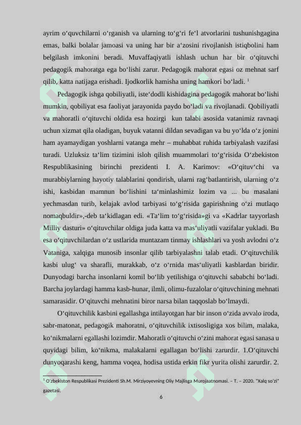 SINFDA OTA-ONALAR MAJLISINI TASHKIL QILISH METODIKASI 6
