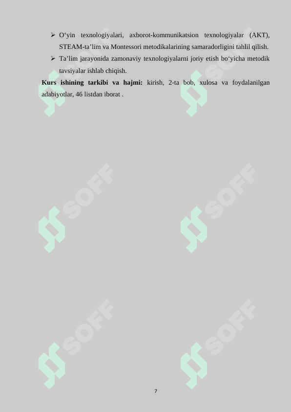 Maktabgacha yoshdagi bolalarda matematik tasavvurni shakllantirishning zamonaviy texnologiyalari 7