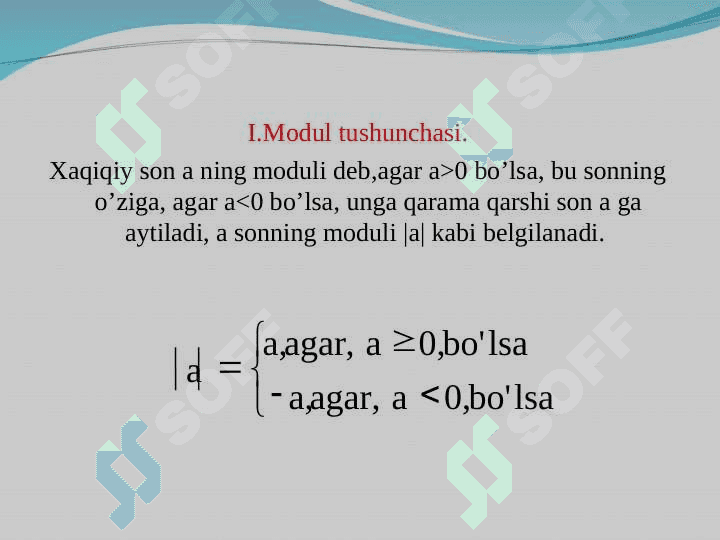 MathCAD dasturida  tenglama va tengsizliklar 7