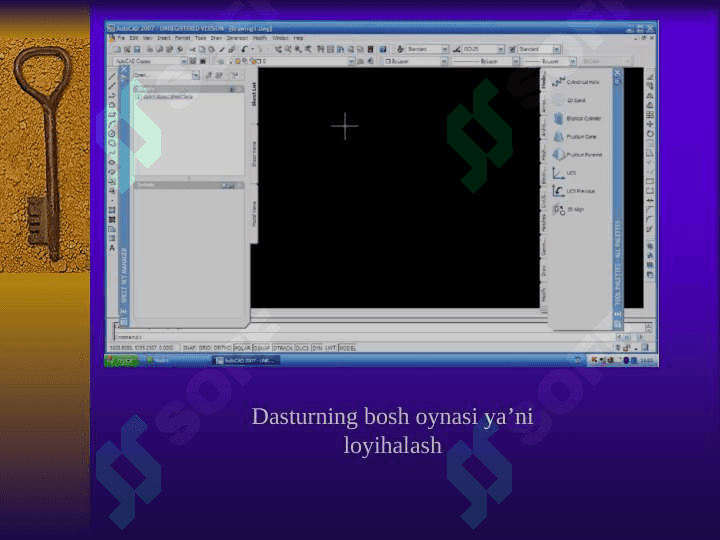 AutoCad dasturida obyektlarni modellashtirish 6