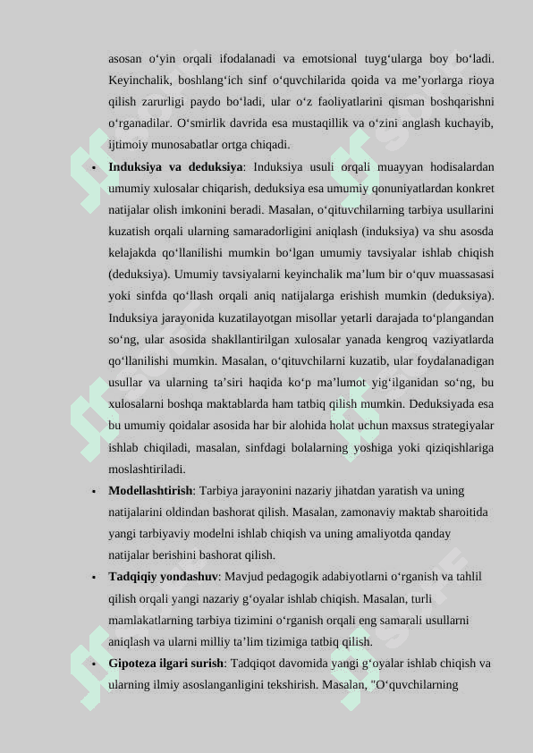 tarbiya fanining tadqiqot metodlari 8