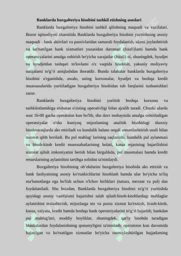 MIKROKREDIT BANK amaliyot hisoboti 1