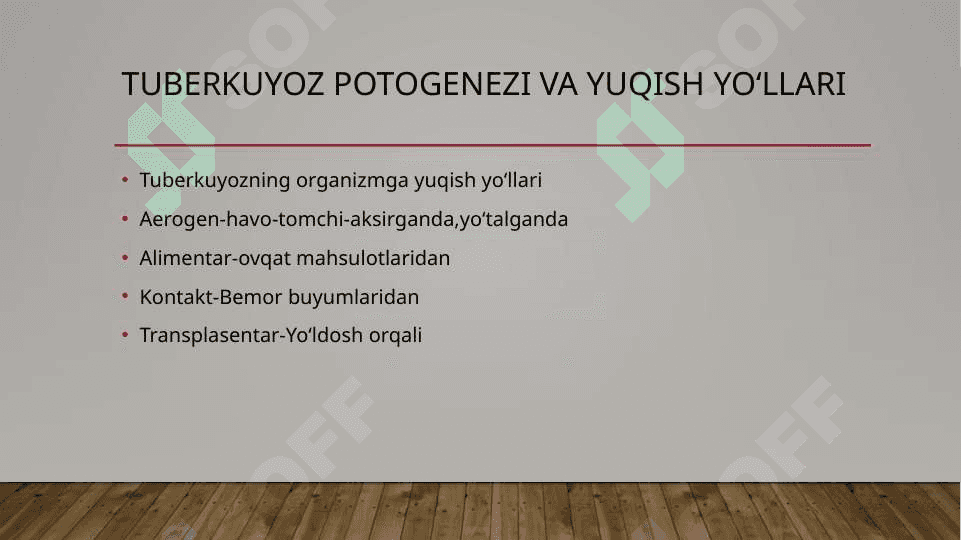 Tuberkuyoz patogenezi,Yalligʻlanishining immunologik genetik aspekti 2