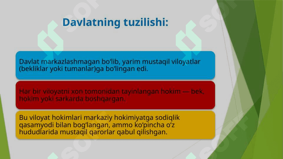 O'rta Osiya xonliklari davlat boshqaruvi 5