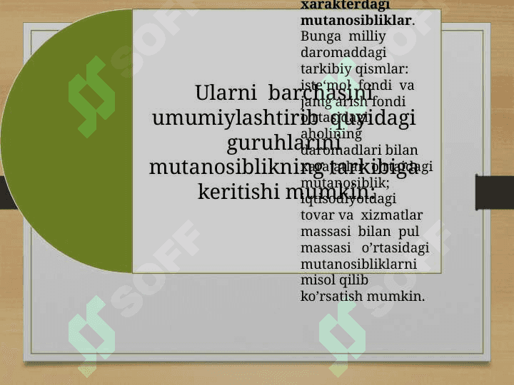 Milliy iqtisodiyotning muvoznati va nisbatlari 4