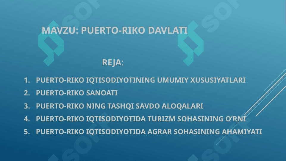 PUERTO-RIKO DAVLATI 2