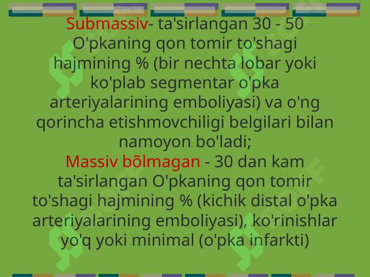 Õpka arteriyasi tromboemboliyasi. Õpka yuragi. Nafas yetishmovchiligi.Õpka arteriyasi tromboemboliyasi. Õpka yuragi. Nafas yetishmovchiligi. 5