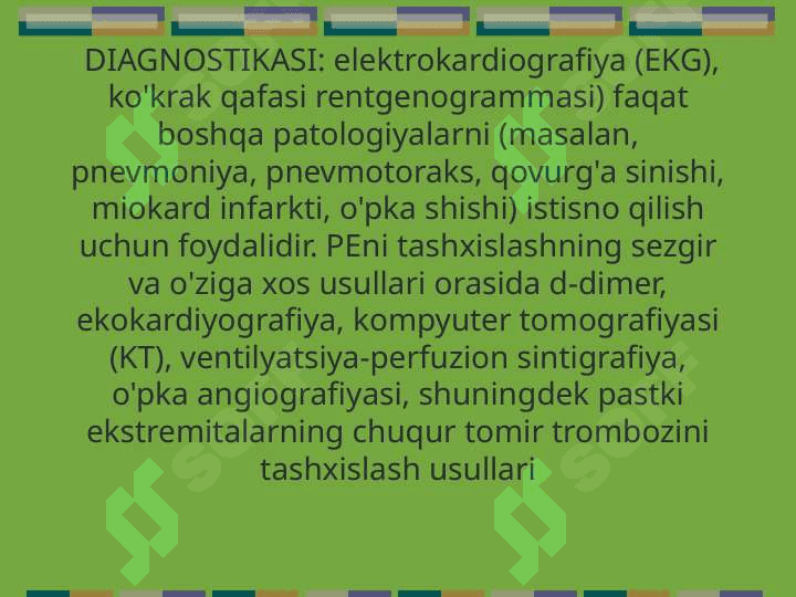 Õpka arteriyasi tromboemboliyasi. Õpka yuragi. Nafas yetishmovchiligi.Õpka arteriyasi tromboemboliyasi. Õpka yuragi. Nafas yetishmovchiligi. 6