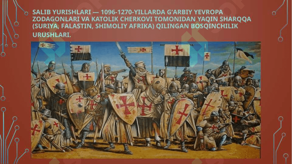 Salib yurishlarining boshlanishi 3