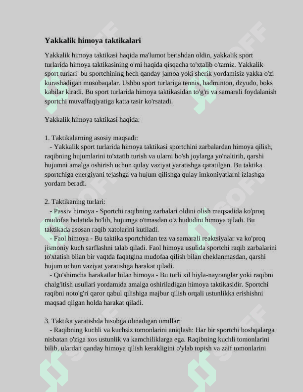 VOLEYBOL HIMOYA TAKTIKASINI O'RGATISH USULLARI, TAMOYILLARI, VOSITALARI (YAKKALIK, GURUH, JAMOAVIY) 2