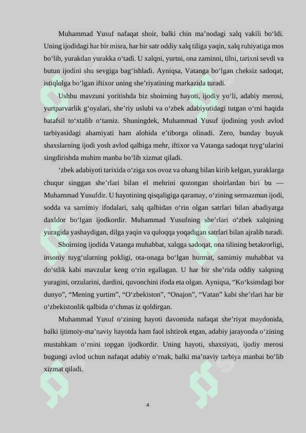 MUHAMMADYUSUF IJODI YUZASIDAN NAZM DARSLARINI TASHKIL ETISH 4