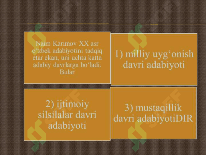 NAIM  KARIMOVNING “XX  ASR  ADABIYOTI MANZARALARI” 4