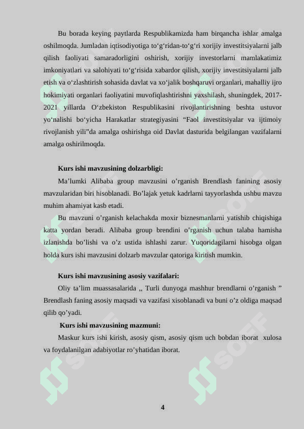 Yuqori tahnologiyali brendlarni boshqarish. ( Alibaba Group misolida ) 4