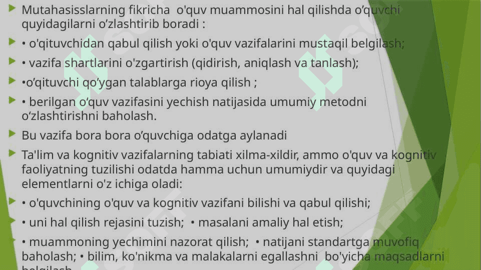 :Tarbiya darslarida o’quvchini o’z ustida ishlash jarayoni 4