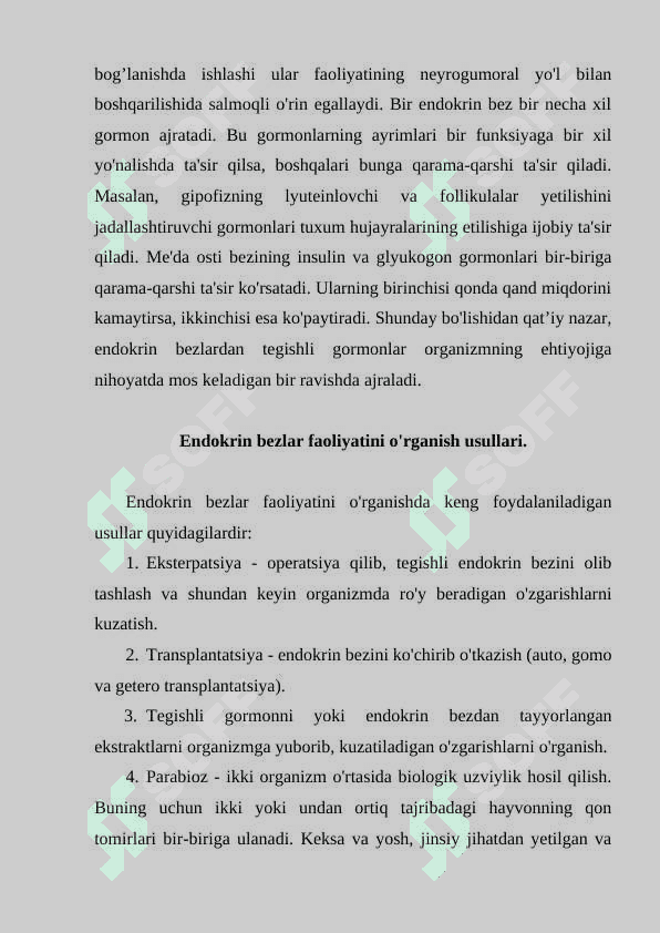 Ichki sekretsiya bezlari fiziologiyasi 7