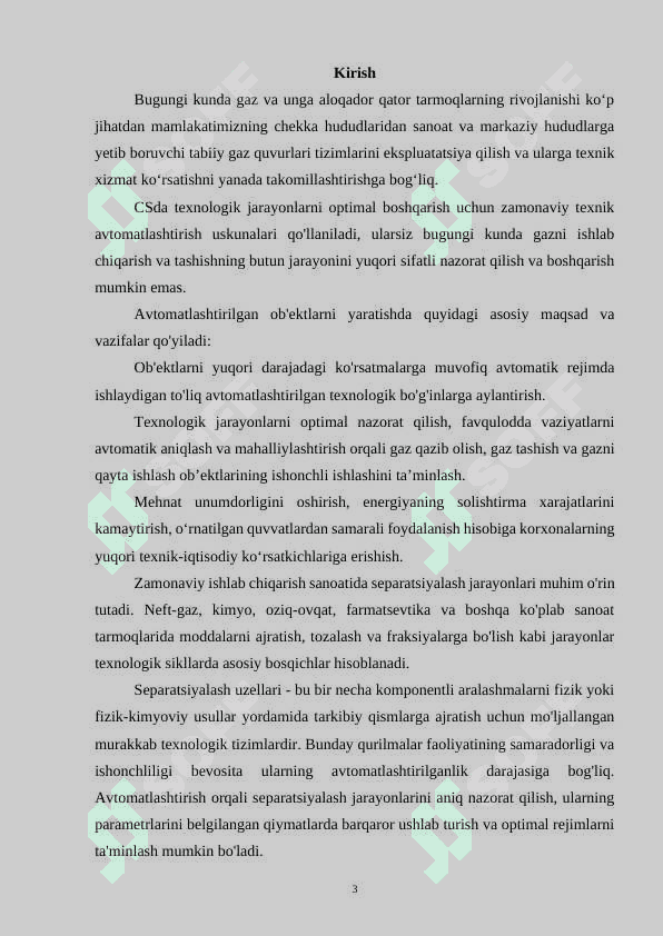 SEPARATSIYALASH UZELLARINI AVTOMATLASHTIRISH 2