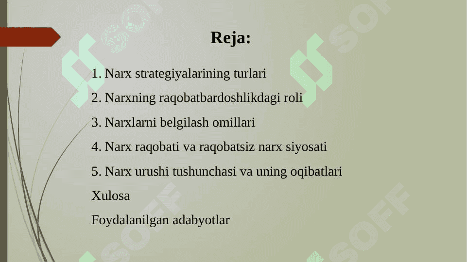 Raqobatda narxning o'rni 2