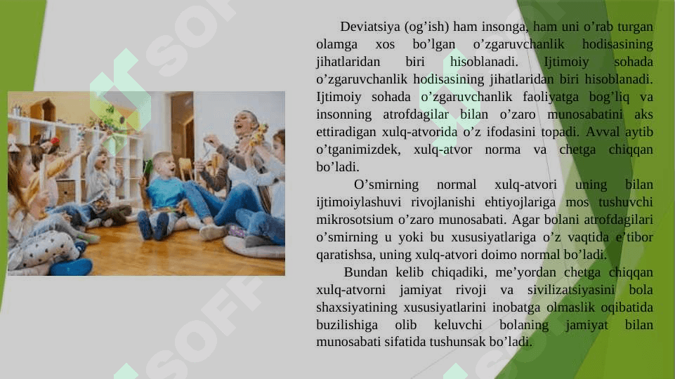 Deviatsiya va uning turlari 3