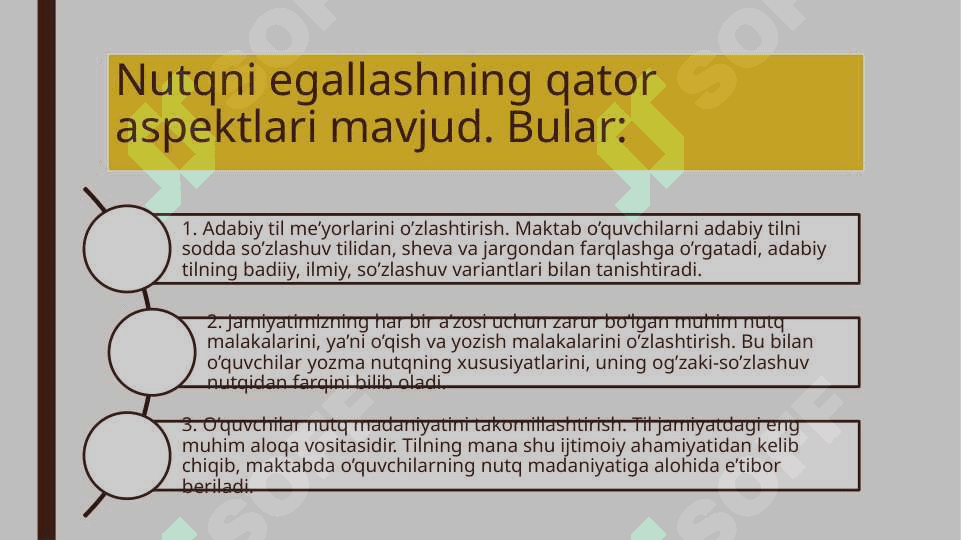 Nutq madaniyatini egallash yo'llari 7