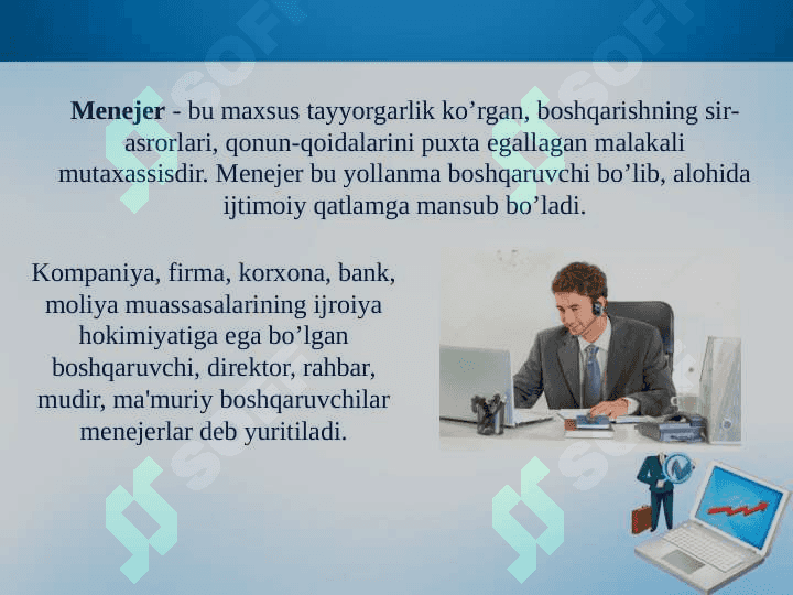 Zamonaviy boshqaruvda raxbarlik-menejer et 3