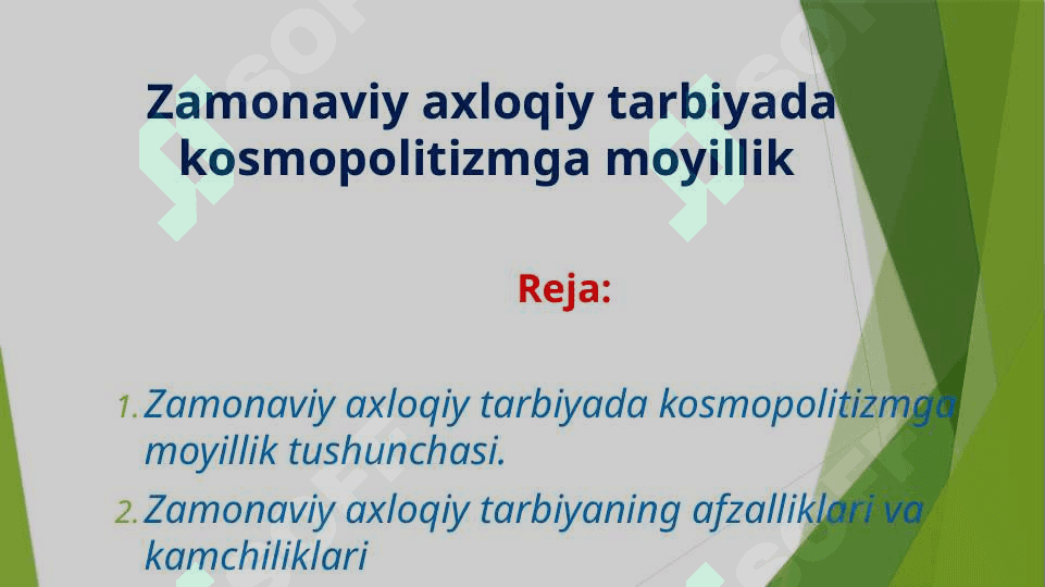Zamonaviy axloqiy tarbiyada kosmopolitizmg... 2