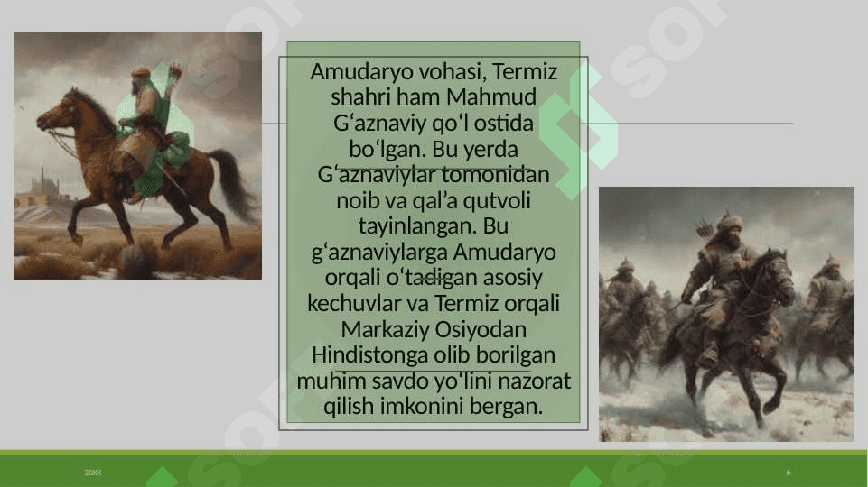 G’aznaviylar davlati tarixiy geografiyasi 6