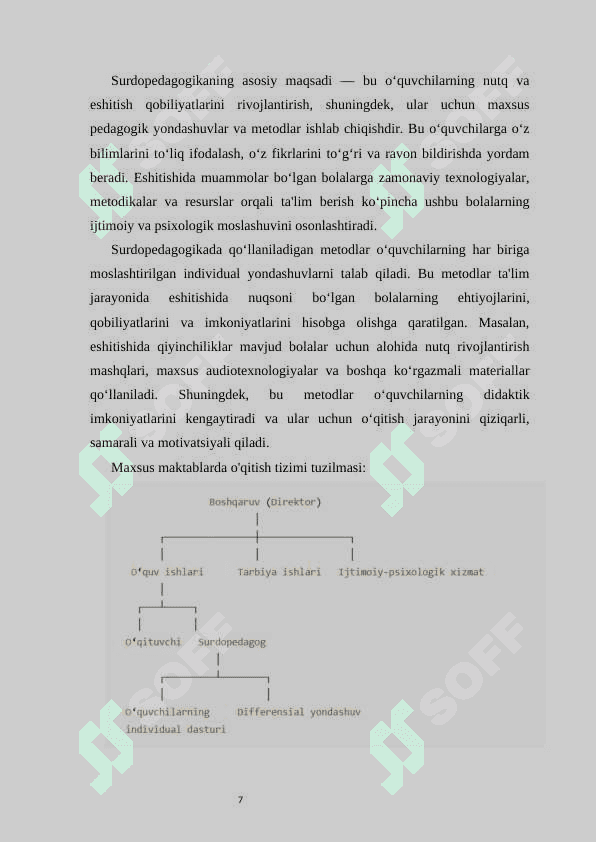 Eshitishida nuqsoni bo‘lgan bolalar maktabida o‘qitishning tashkiliy shakllari 7