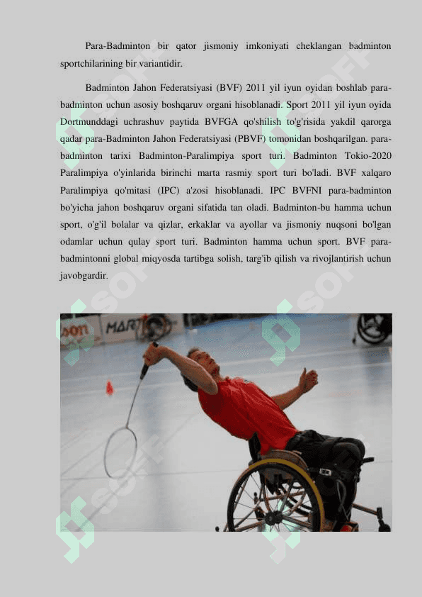 Para texnik sport turlari 4