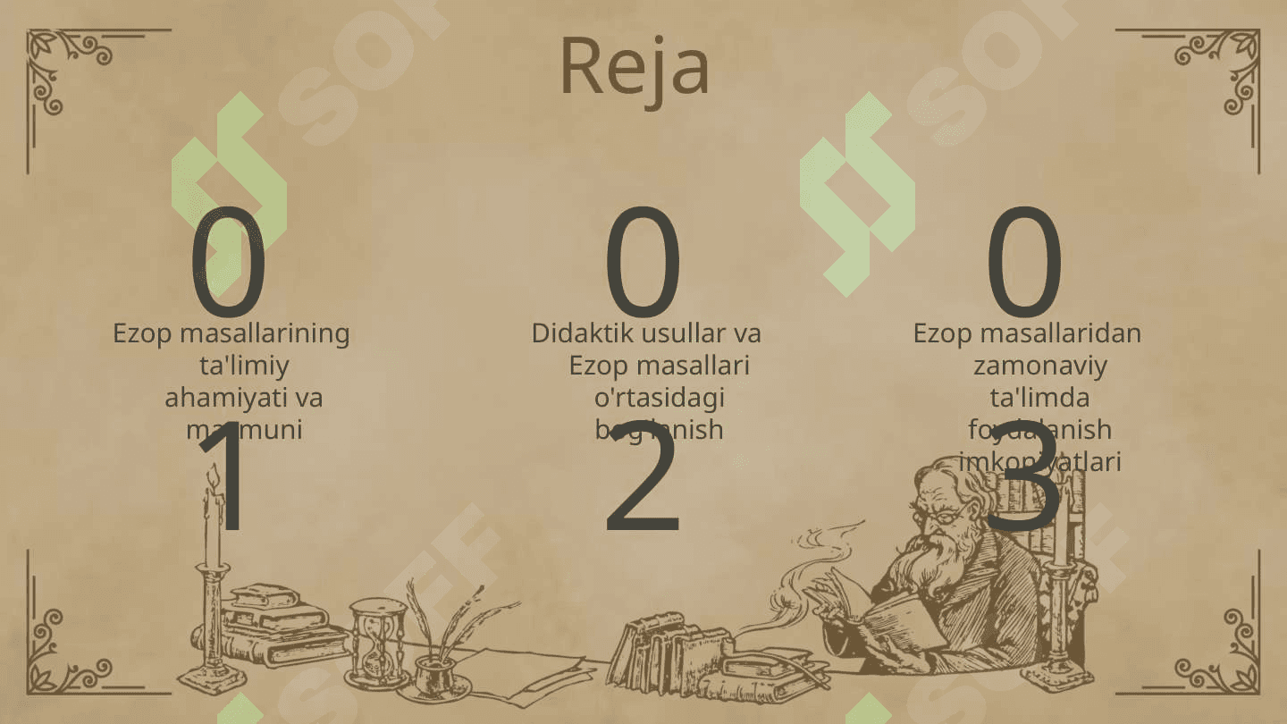 Ezop masallarida didaktika 2
