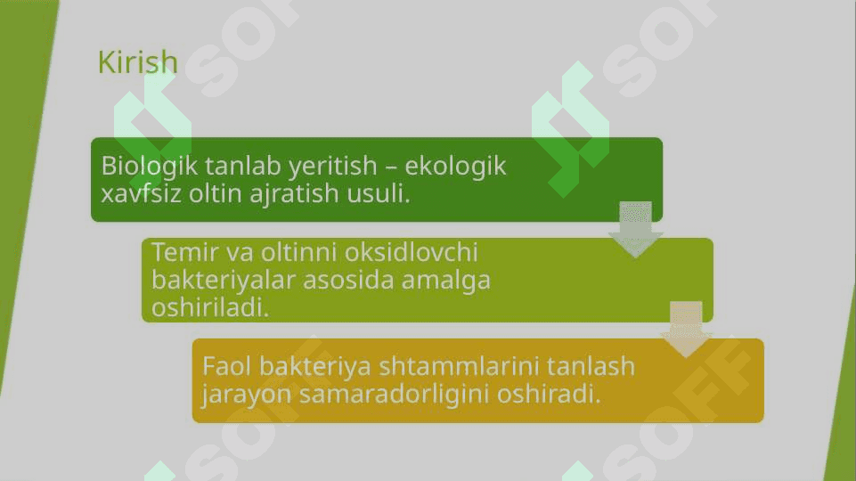 Tanlab eritishda oksidlanish tiklanish jarayonlari 2