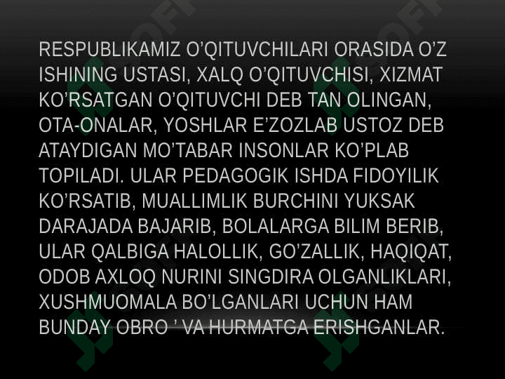 JAMIYATDA O’QITUVCHINING TUTGAN O’RNI VA VAZIFALARI. 3