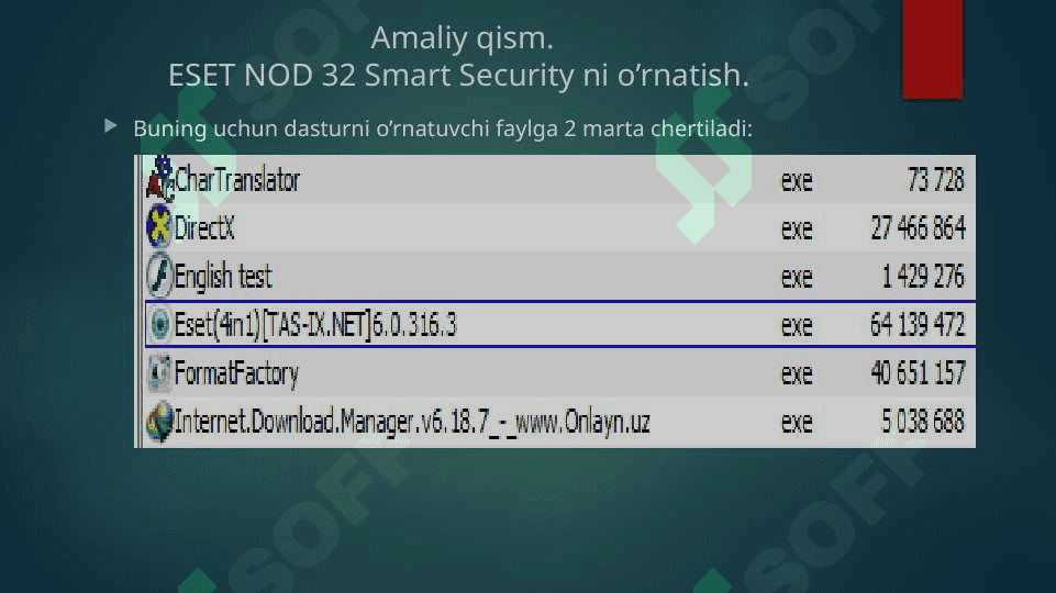 Eset NOD32 Smart Security 6 dasturi yordamida OT himoyasini taminlash 4
