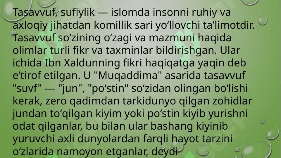 Tasavvuf tariqatlari 2