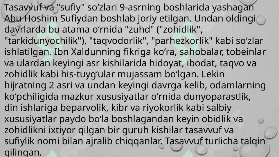 Tasavvuf tariqatlari 3
