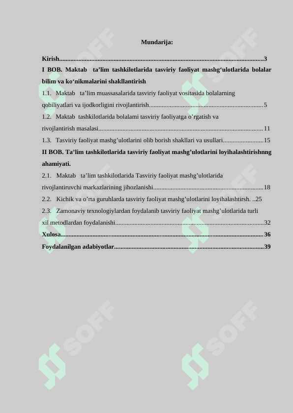 Bolalar tasviriy faoliyatida idrok qilishning rivajlanish 2