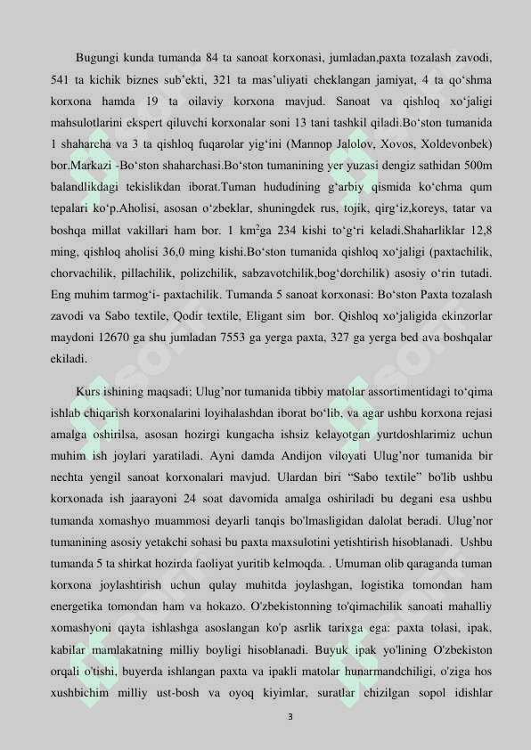 Andijon viloyati Ulugʻnor tumani haqida maʼlumot. 3