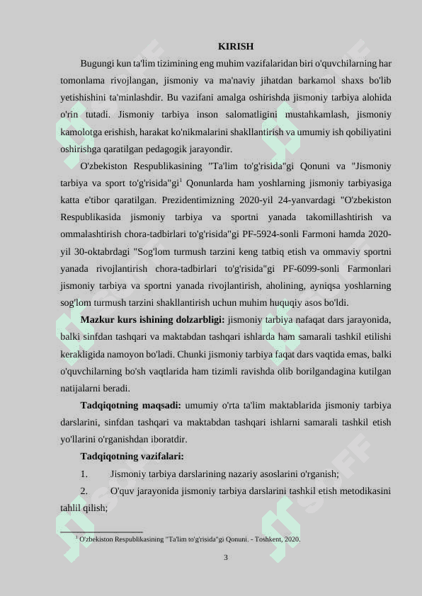 Jismoniy tarbiya darsida o'quv,sinfdan tashqari va maktabdan tashqari ishlari 3