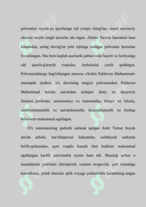 KURASH TO‘G‘RISIDA TARIXIY MA'LUMOTLAR 7