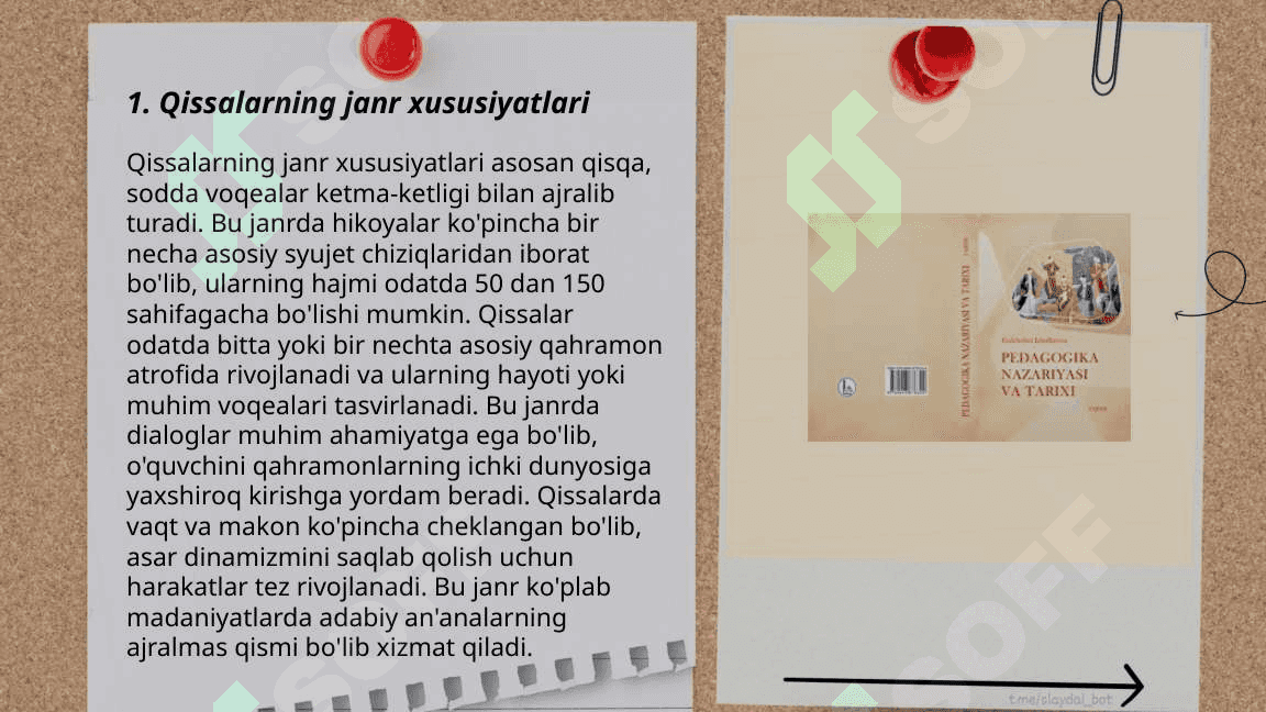 Mavzu: "Qissasi Rabgʻuziy"da kichik janrlar  badiiyati 3