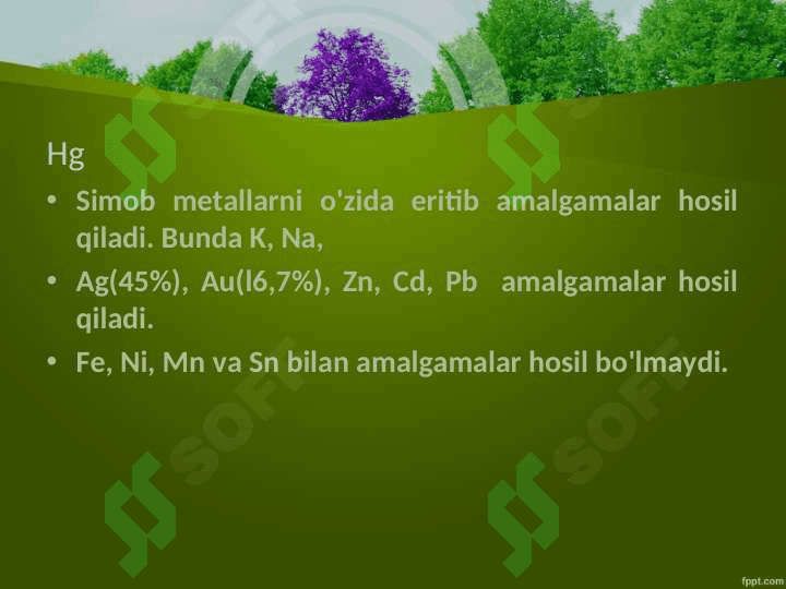 Davriy sistemaning II Va III B guruh elementlari 4
